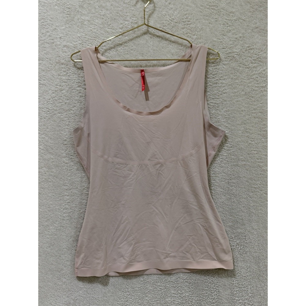 Spanx Large Cami Tank Top Smoothing Shaping Camisole Slims Shapewear Thinstincts